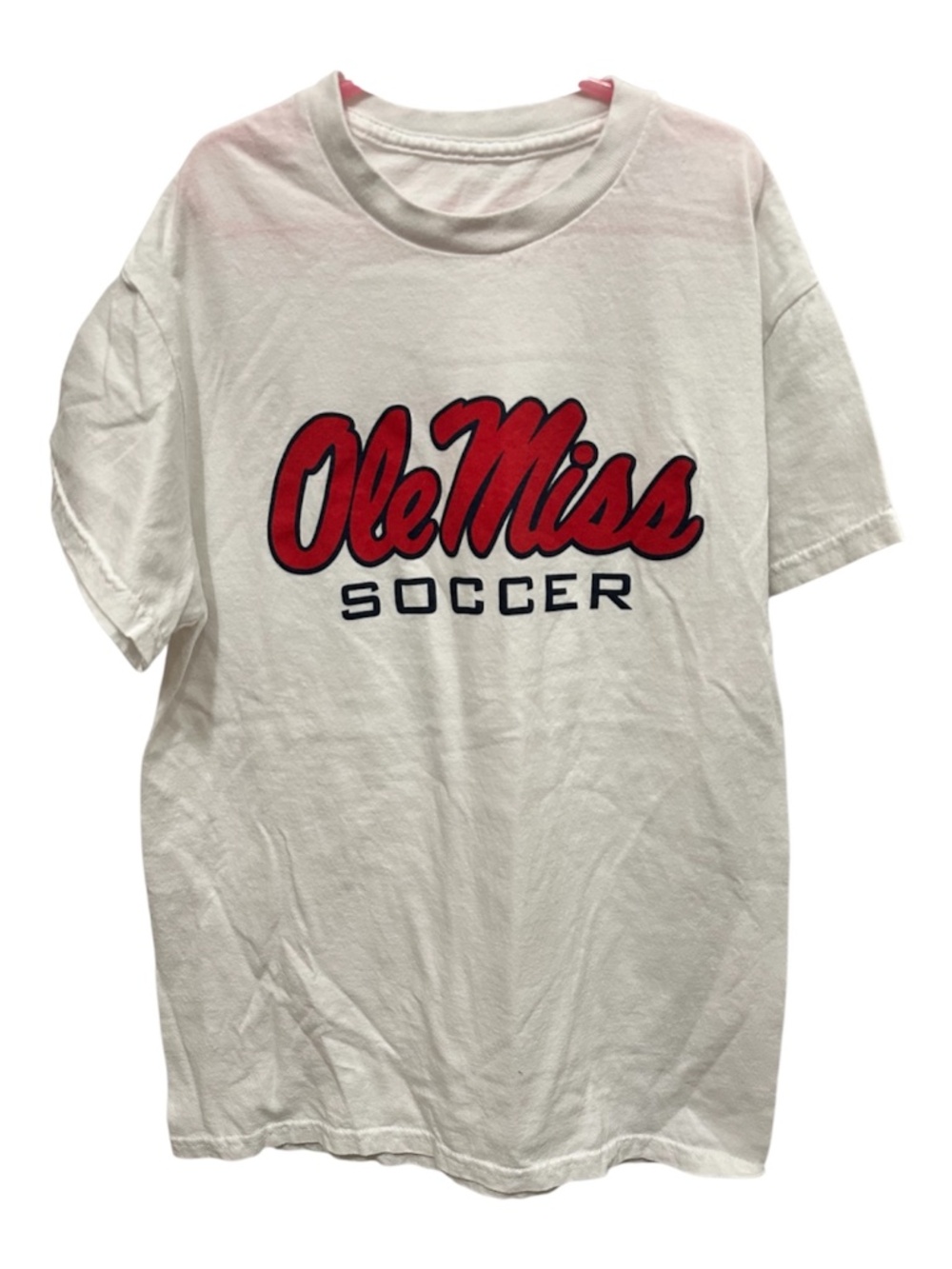 Ole Miss Soccer T Shirts 2 Size L